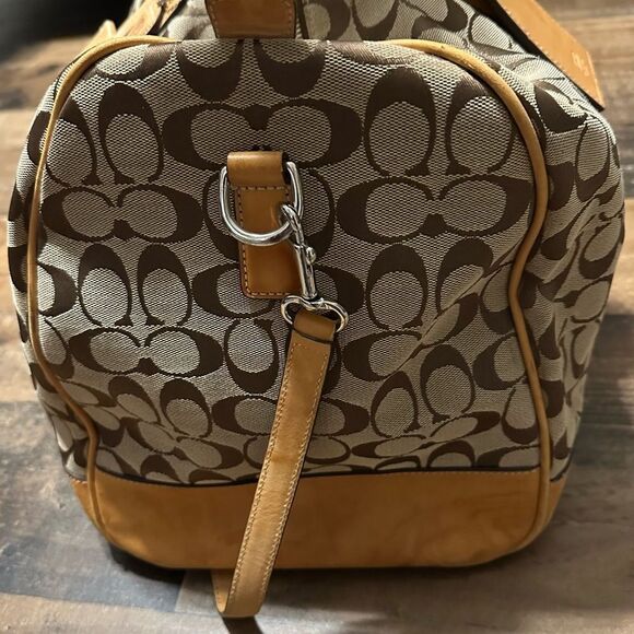 Coach Signature Duffle Travel Bag - Picture 2 of 11